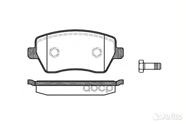 987 00 колодки дисковые п Nissan Micra 1.2i-1.5CDi