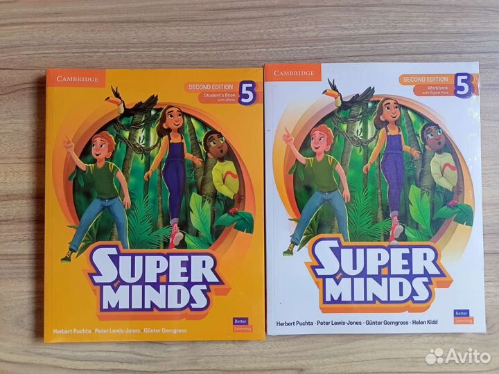 Super minds 5, 2d edition, комплект