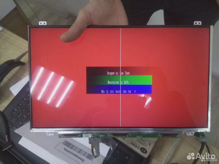 Матрица 14.0 slim (40pin lvds, справа) 1366x768