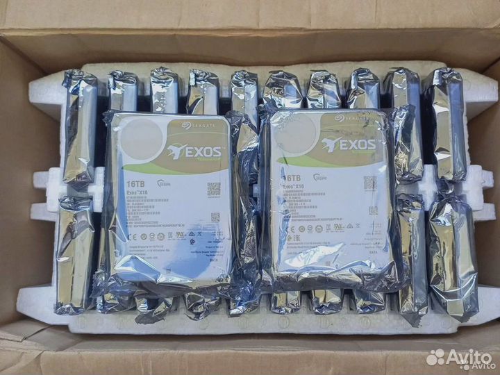 16TB 16тб Seagate SATA новые жесткие диски