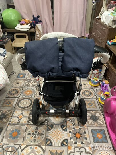 Коляска 2 в 1 bebe mobile Toscana