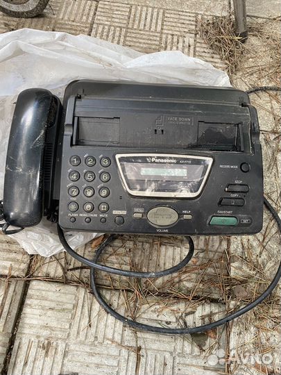 Телефон факс panasonic раритет