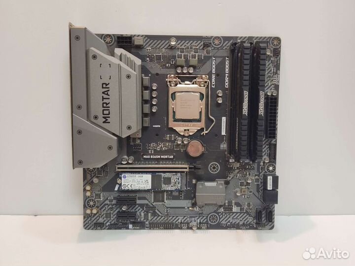 Связка B365M Mortar / i5 9400f / 16 Gb / ssd 240
