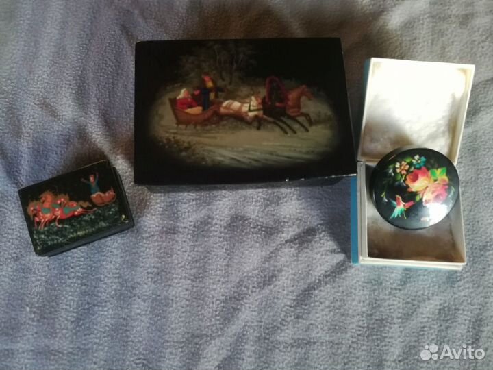 Шкатулки Палех