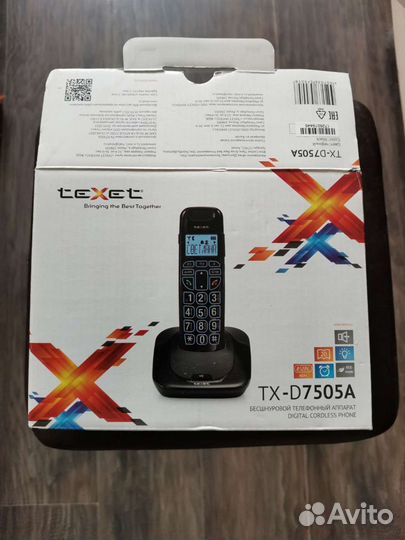 Panasonic, texet радиотелефоны