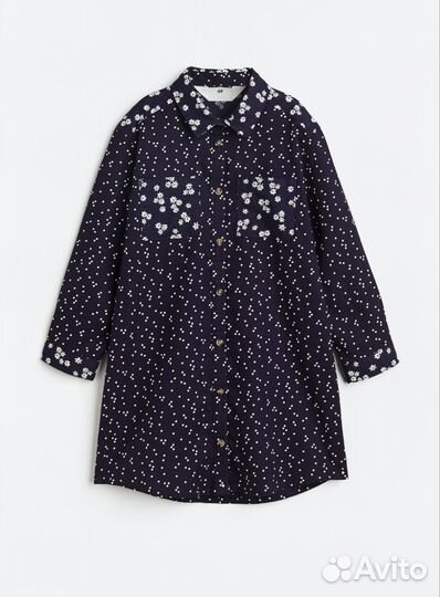 Платье-рубашка hm 134