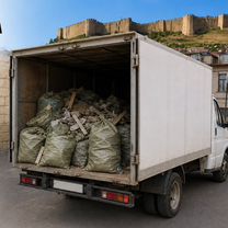 Вывоз мусора на газели по Дербенту, Дербент
