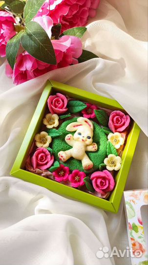 Силиконовый молд зайка