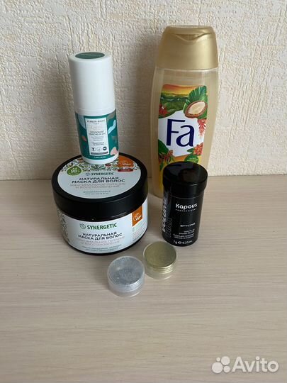 Косметика пакетом для волос и тела новая и бу