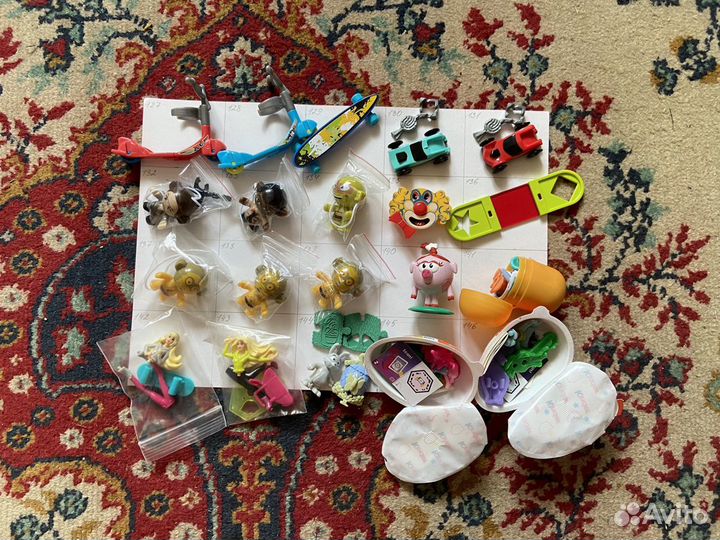 Киндер сюрприз разное