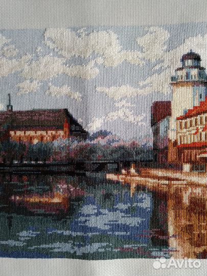 Картина вышитая крестом