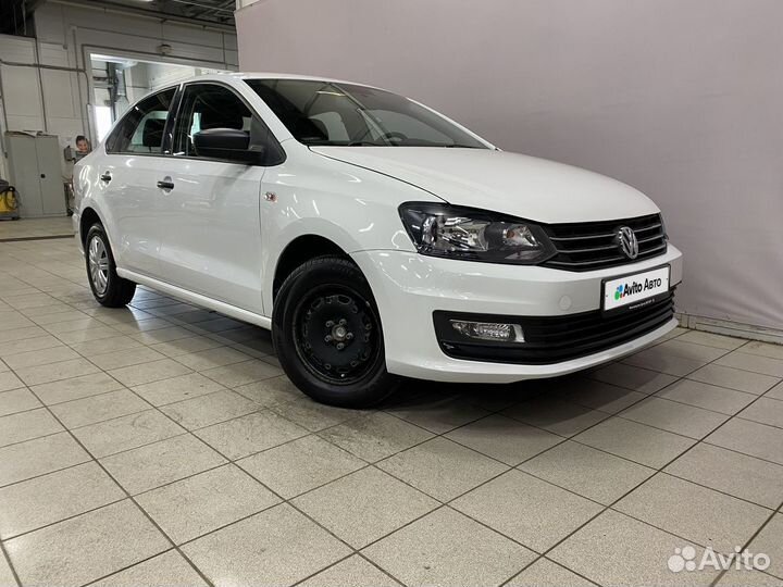 Volkswagen Polo 1.6 МТ, 2018, 59 000 км