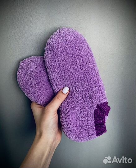 Вязаные следочки