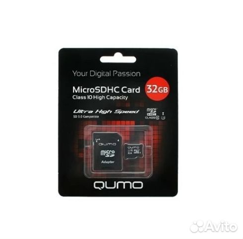 Qumo 32Gb (QM32gmicsdhc10U1)