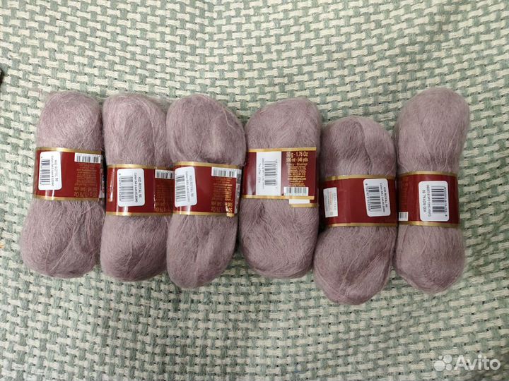 Пряжа для вязания мохер