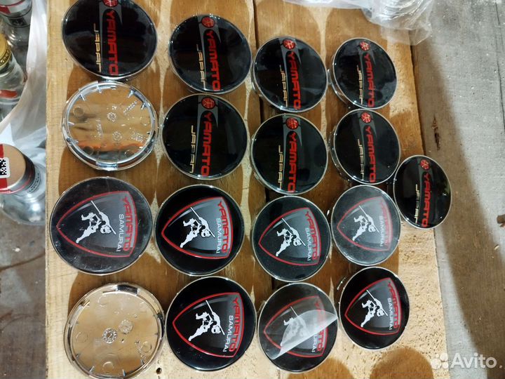 Колпачки на литые диски Ямато