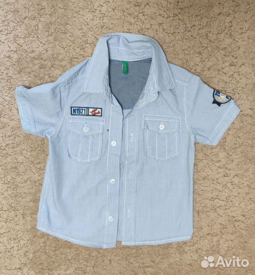 Рубашки на мальчика 1-5 лет