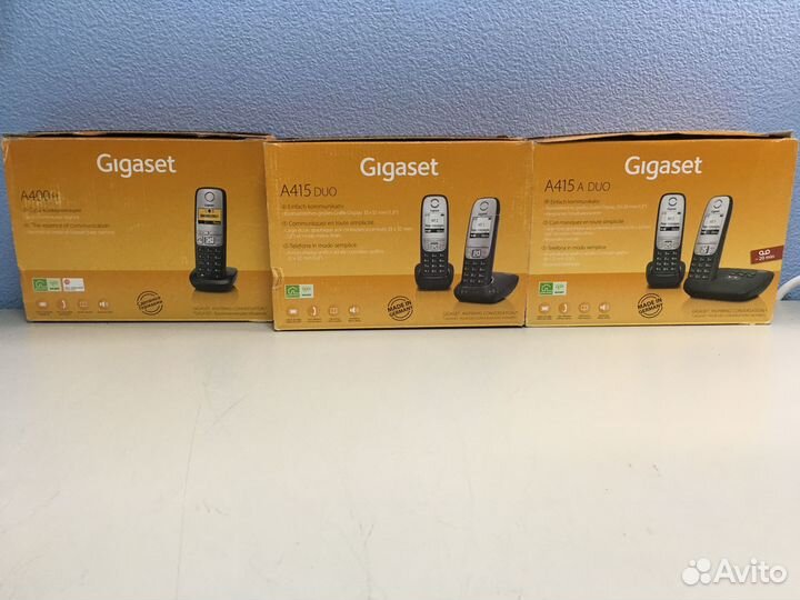 Телефоны Gigaset A400H/A415 DUO/A415 A DUO