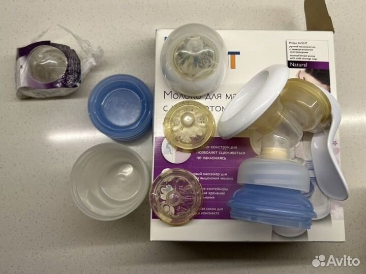 Молокоотсос avent ручной