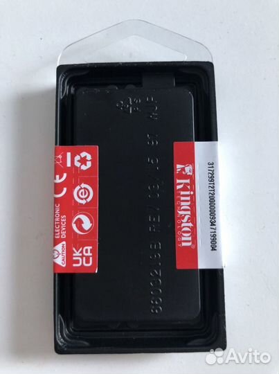 Оперативная память sodimm 8Gb PC3-12800