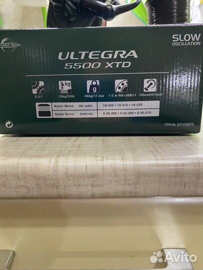 Катушка shimano ultegra 5500xtd