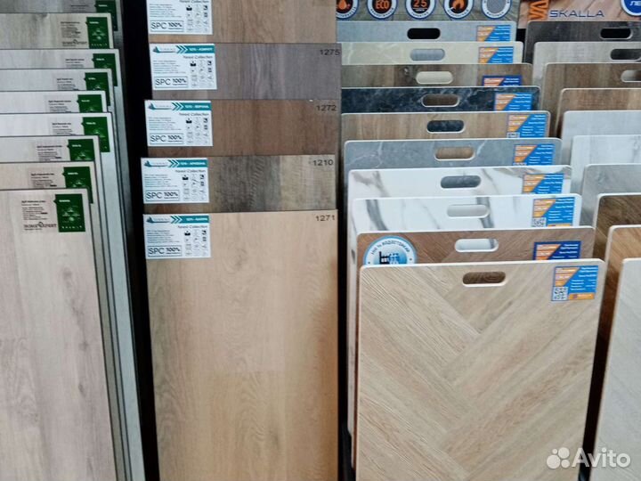 Кварц виниловый ламинат SPC более 1000 видов