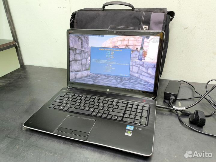 Игровой ноутбук HP DV7-7250er 17