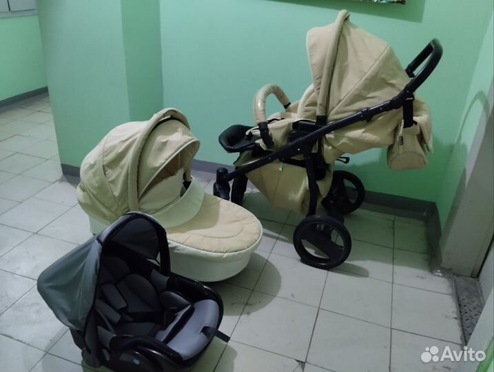 Коляска 3 в 1 sibis