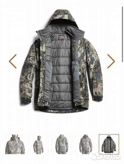 Куртка sitka Blizzard Aerolite Parka