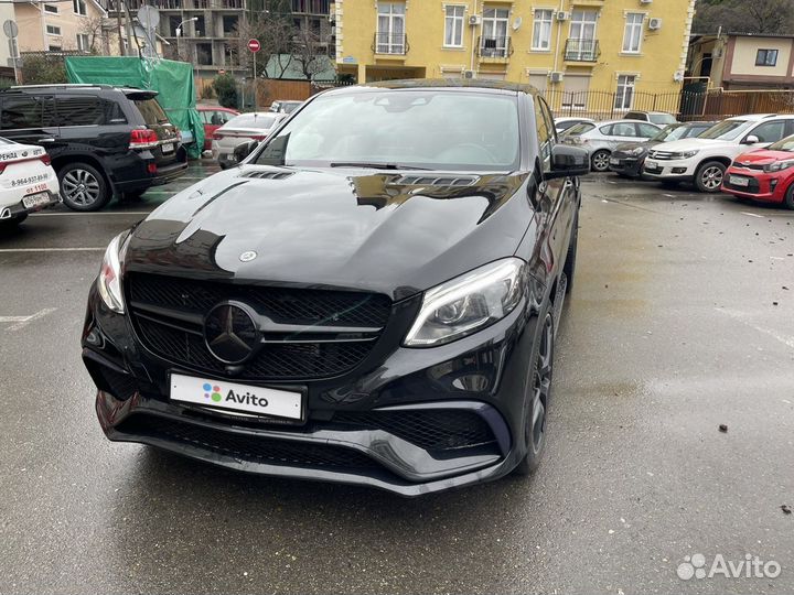 Mercedes-Benz GLE-класс AMG Coupe 5.5 AT, 2018, 62 000 км