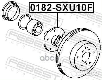 Ступица передняя toyota camry SXV2#/MCV2# 1996
