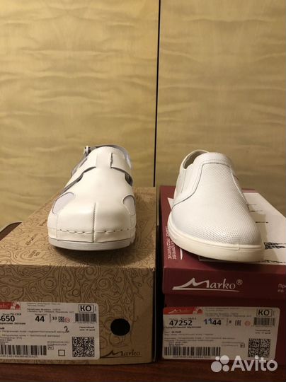 Медицинская обувь мужская нат.кожа