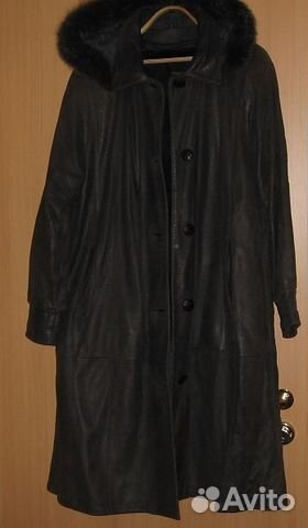 Женское пальто - натуральная кожа 50 (L/XL)