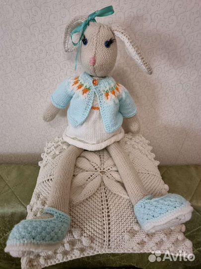 Зайка 50 см Игрушки ручной работы
