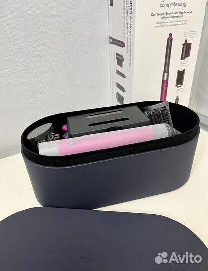 Стайлер dyson airwrap complete long hs05 фуксия
