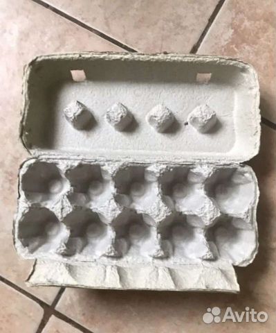 Упаковка на 10 яиц куриных