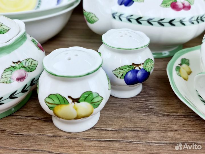Сервиз Фрукты Люкс 12 персон в стиле Villeroy & Bo