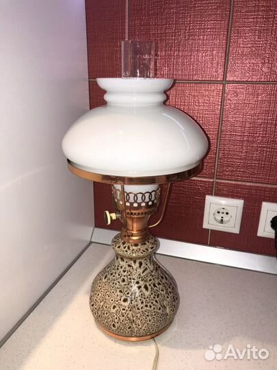 Настольная лампа СССР Свердловск зик винтаж