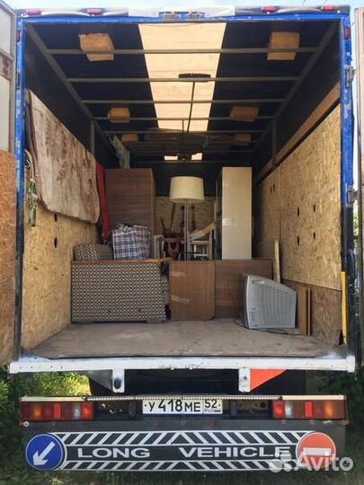 Грузоперевозки, переезды, газель с грузчиками