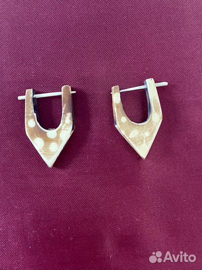 Серьги из кости