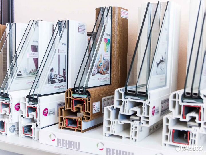 Ремонт окон, стеклопакет обычный RAL6689