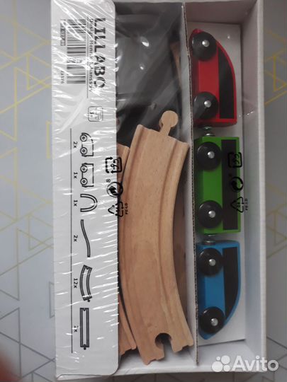 7 наборов железная дорога Икеа