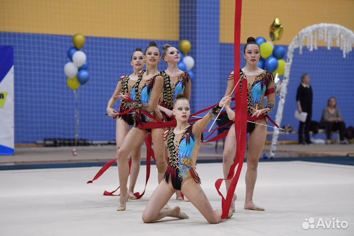 Групповые Купальники для художественной гимнастики