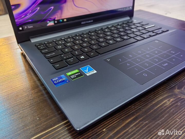 Игровой asus oled Intel i7 GTX1650 4GB