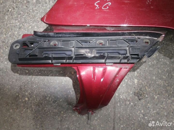 Кронштейн левого крыла Volkswagen Touran