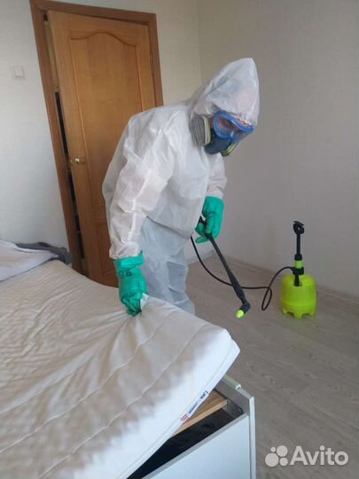 Уничтожение насекомых.Клещи.Клопы,Тараканы,Комары