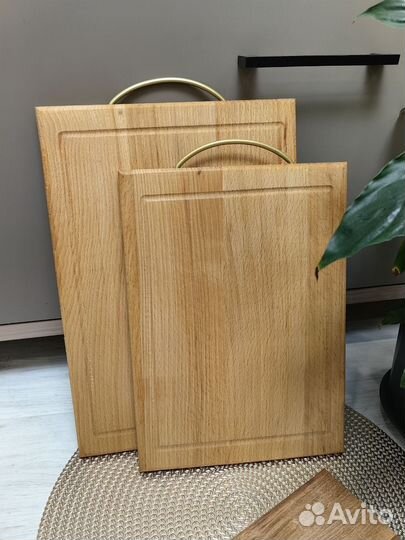 Набор разделочных досок 2 штуки бук новые