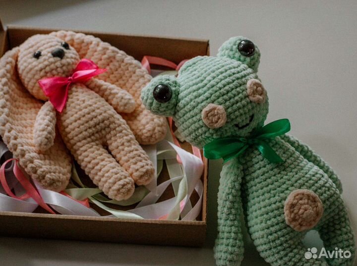 Вязанные игрушки ручной работы