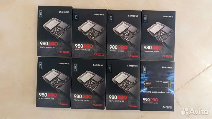 Ssd samsung 980 pro 2tb (оригинал)