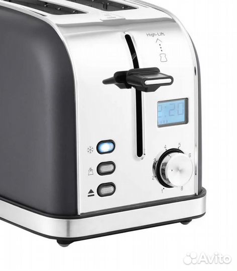 Тостер Kitfort кт-2036-5, 950 Вт, графит